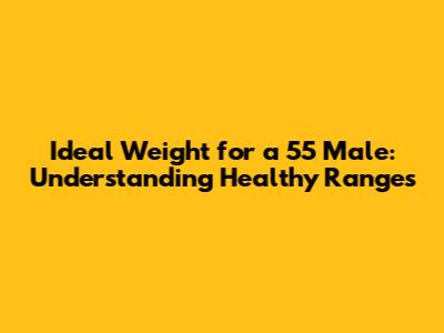 Ideal Weight for a 5'5" Male: Understanding Healthy Ranges