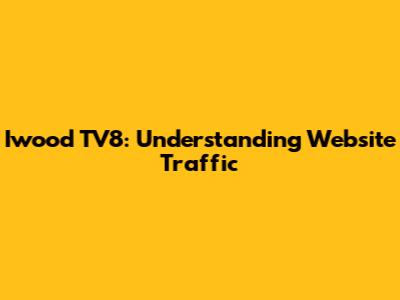 Iwood TV8: Understanding Website Traffic