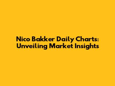 Nico Bakker Daily Charts: Unveiling Market Insights