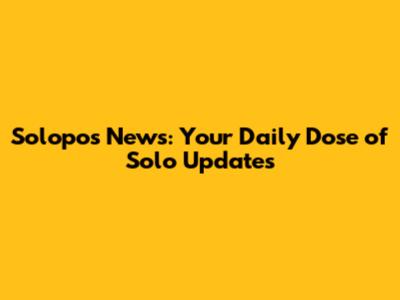 Solopos News: Your Daily Dose of Solo Updates