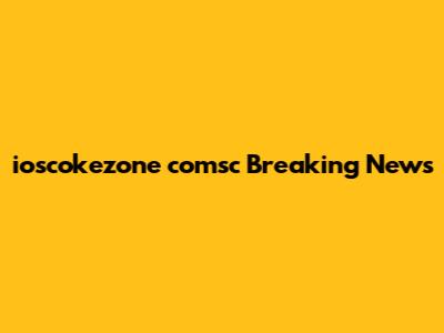 ioscokezone comsc Breaking News